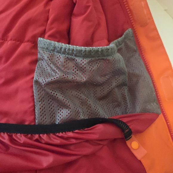 Patagonia H2NO Girls Hooded Coral Winter Snow Parka Jacket Size XS 5-6 - Picture 11 of 16